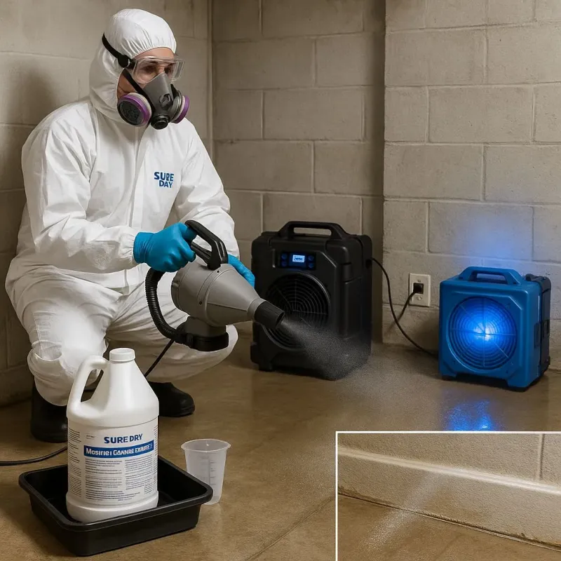 Sanitization and Odor Removal process in Jamaica, VT